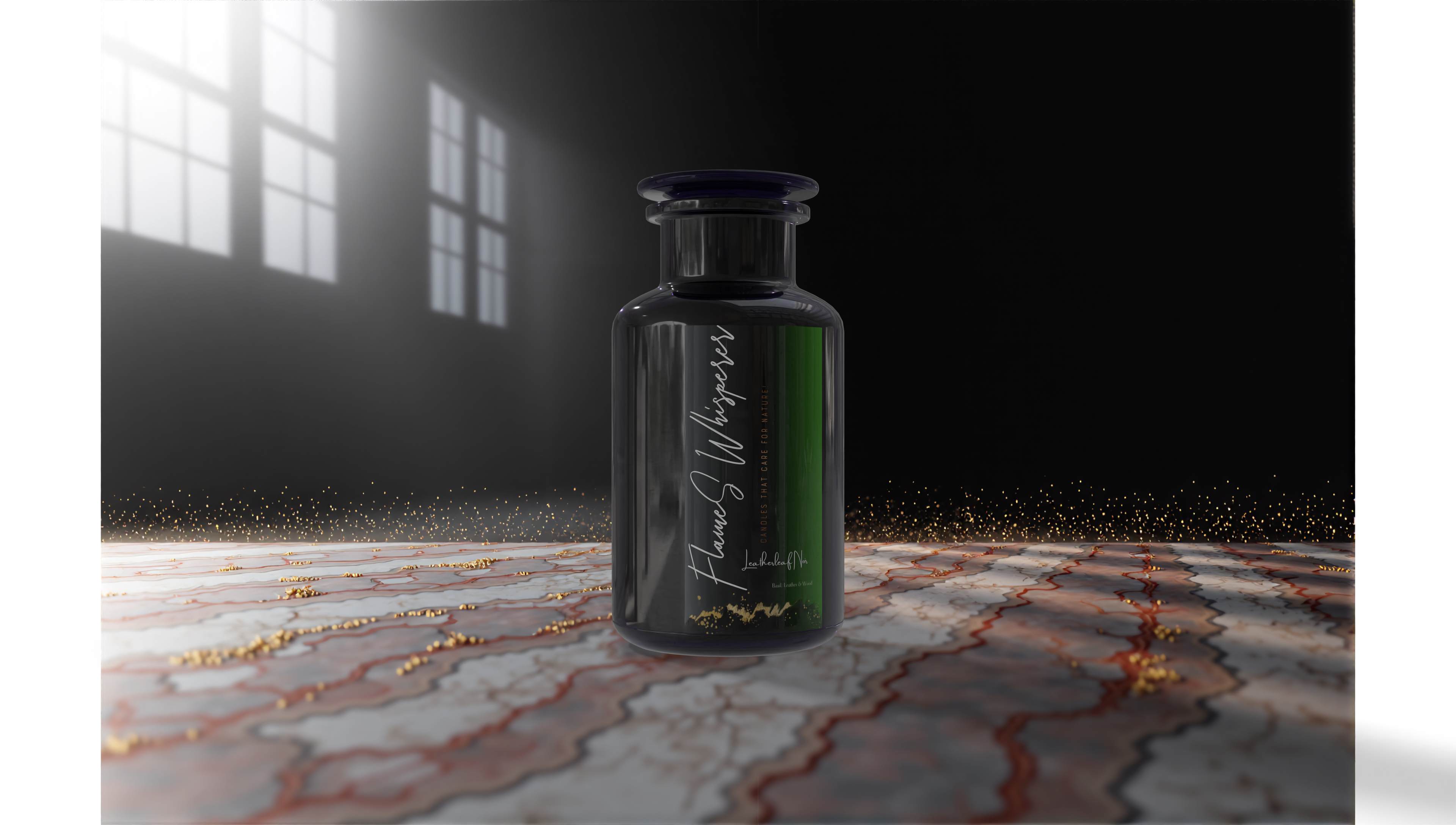 Leatherleaf Noir Diffuseur