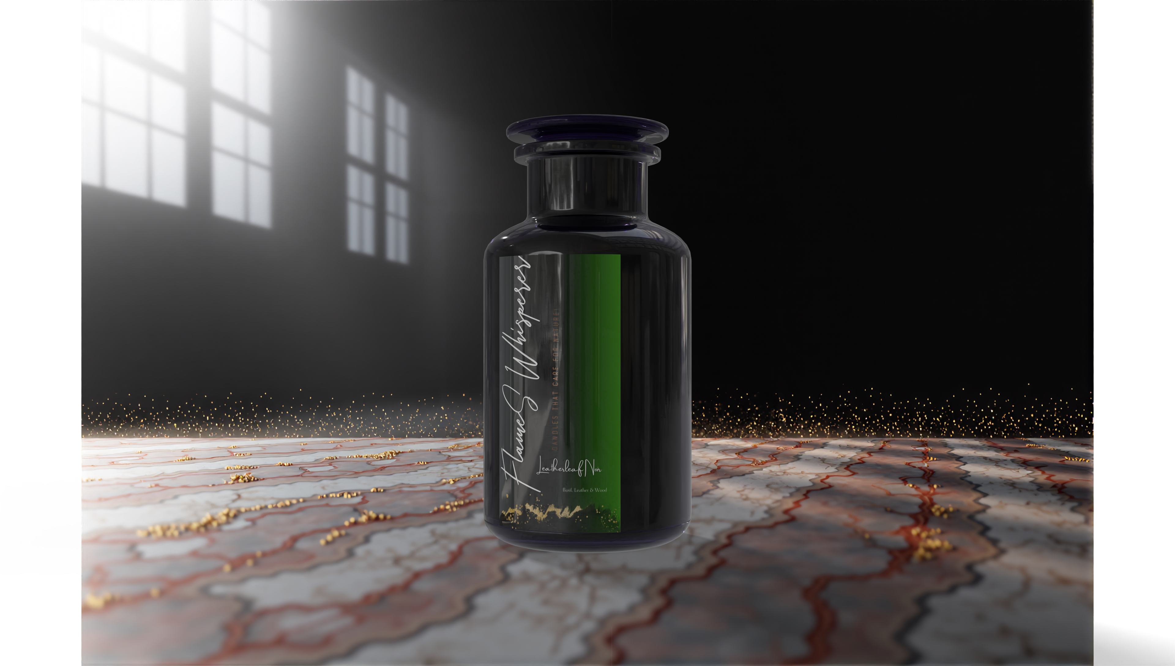 Leatherleaf Noir Diffuseur