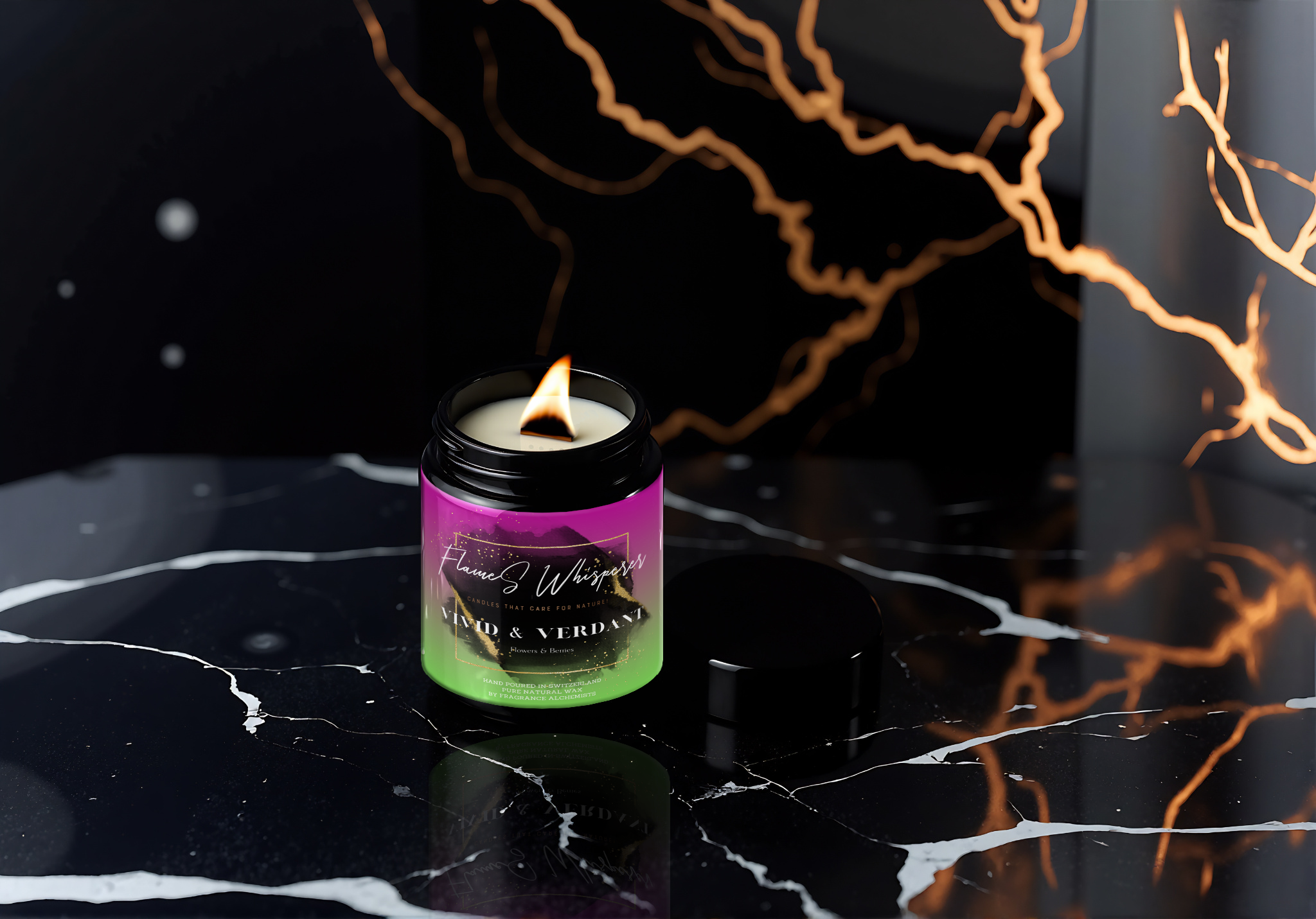 Vivid & Verdant - Bougie parfumée