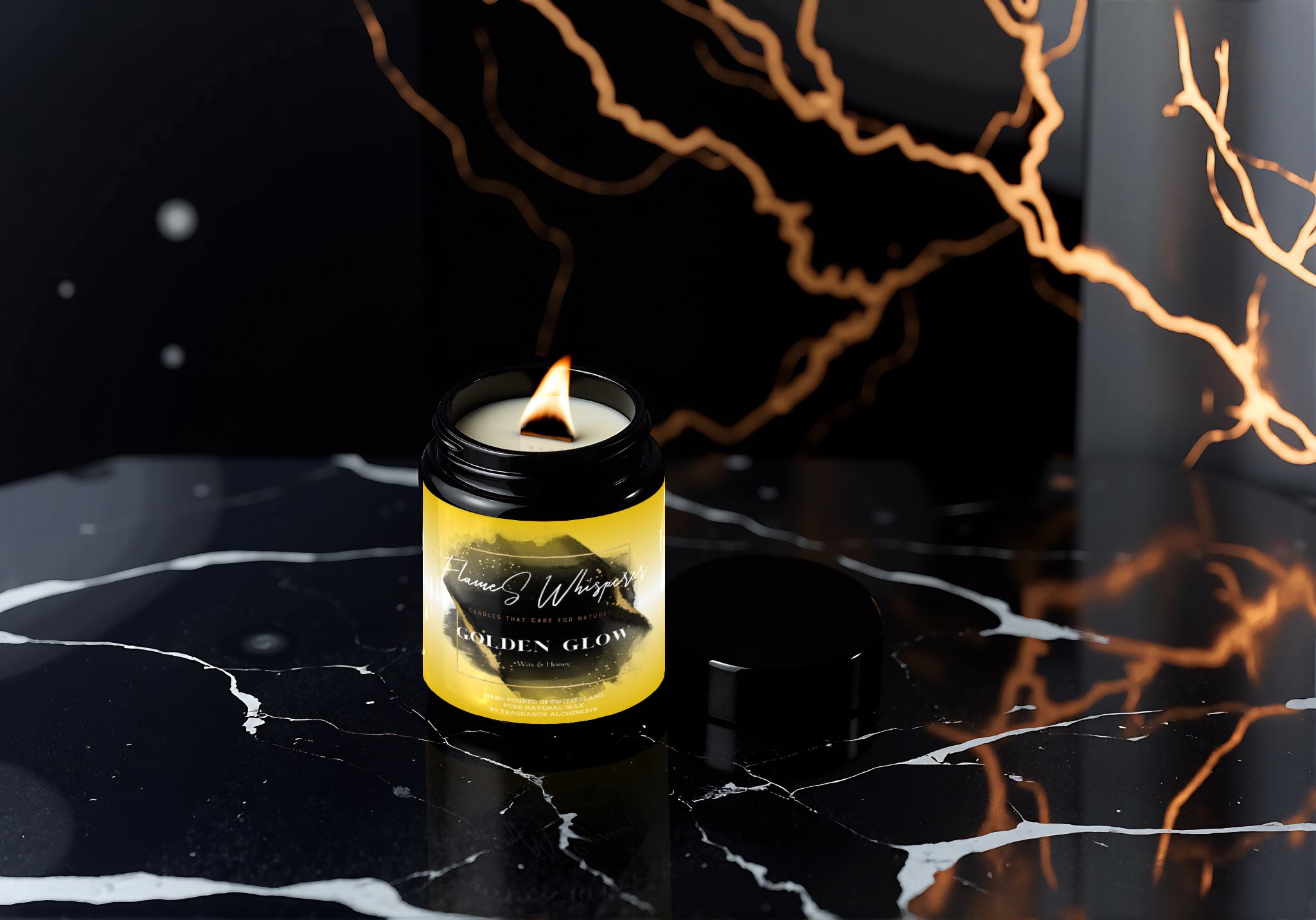 Golden Glow - Bougie parfumée