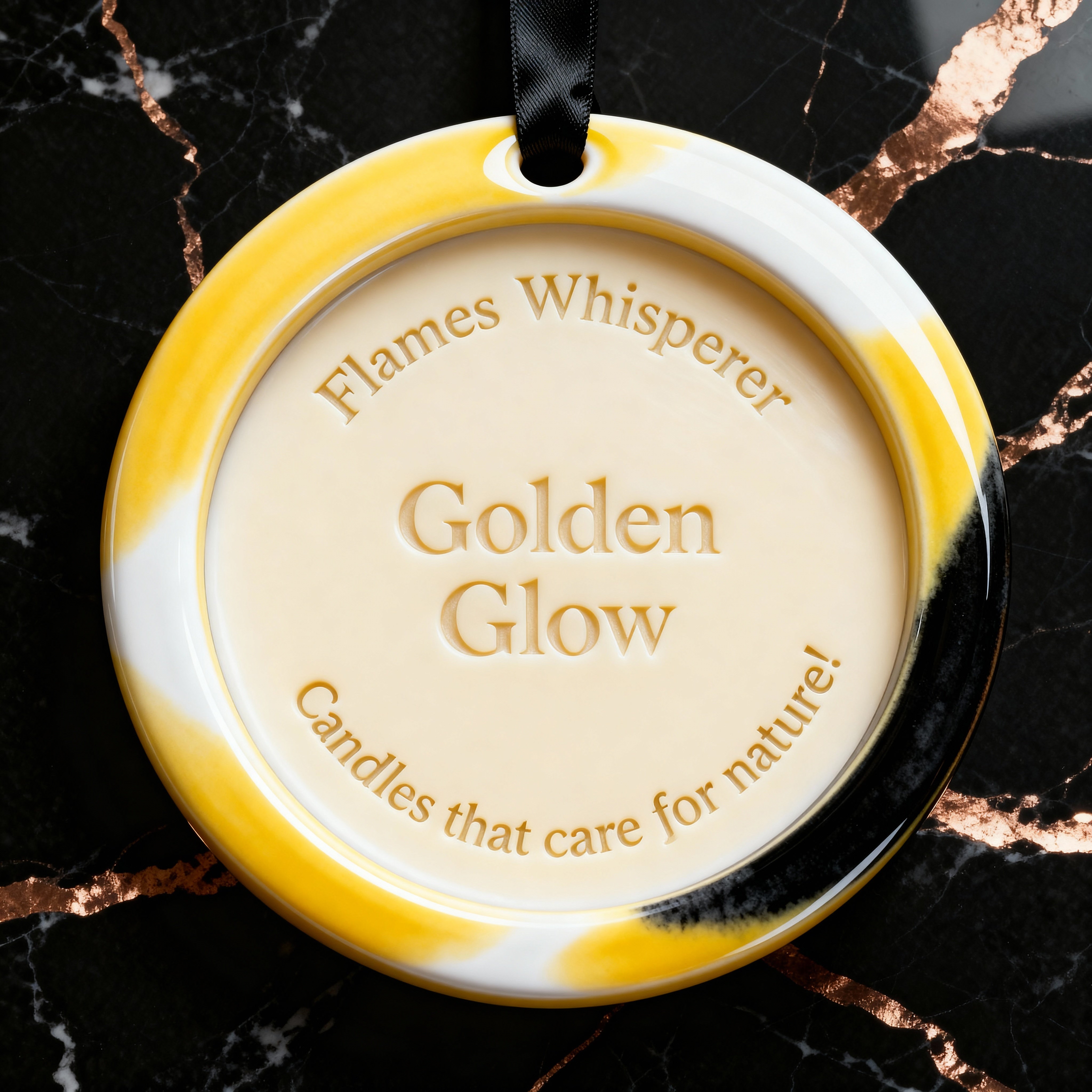 Golden Glow - Cire parfumée pour dressing Flames Whisperer